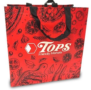 Reusable everyday bag laminated