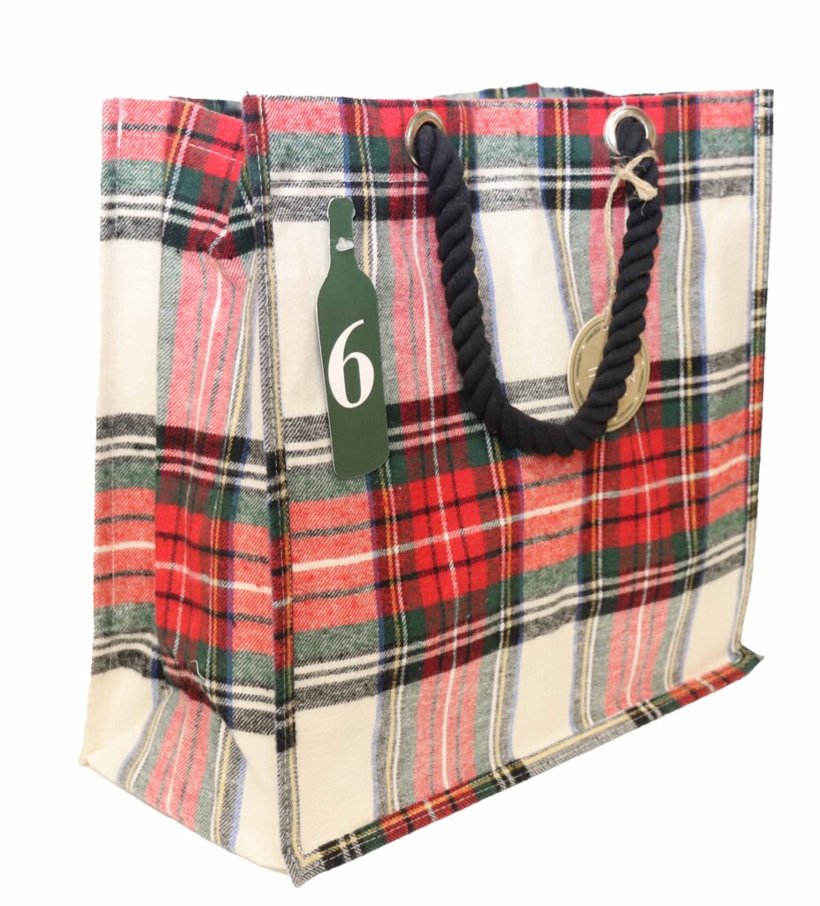 Reusable retail felt grocery bag