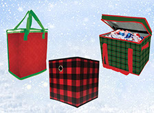 Holiday reusable bags