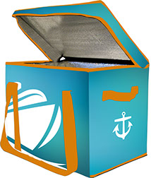 Insulated collapsible box
