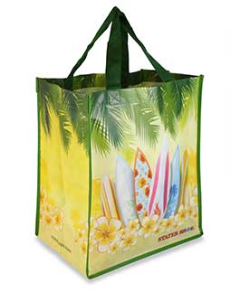 Laminated reusable bag