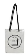 Metallic platinum bag