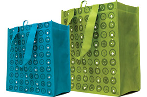 Reusable sustainable grocery bags