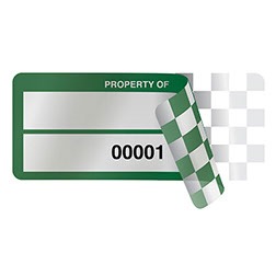 Green sticker seal