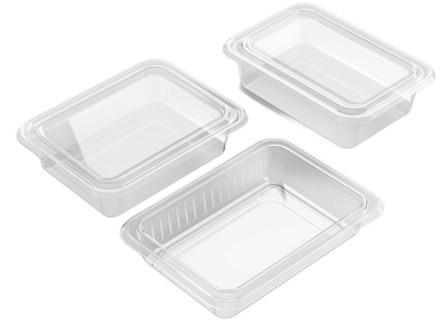Plastic to go containers