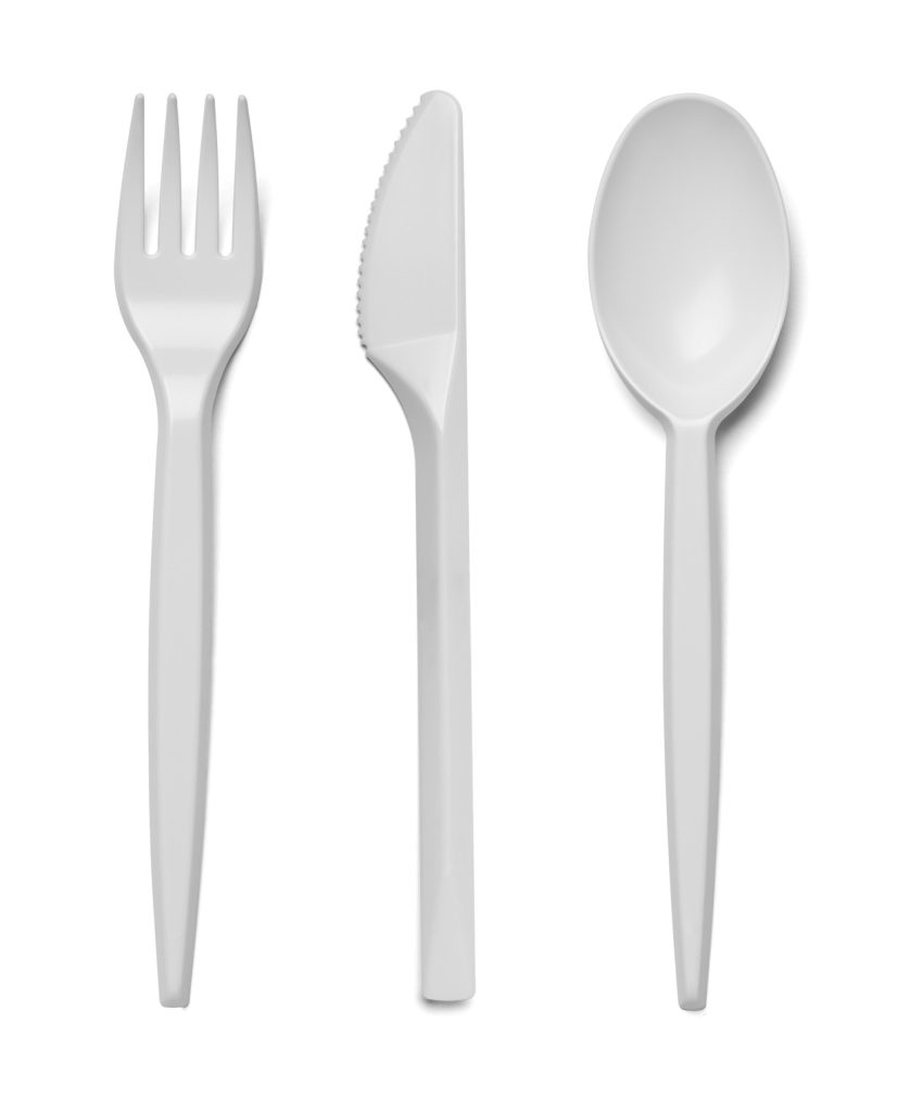 Plastic cutlery